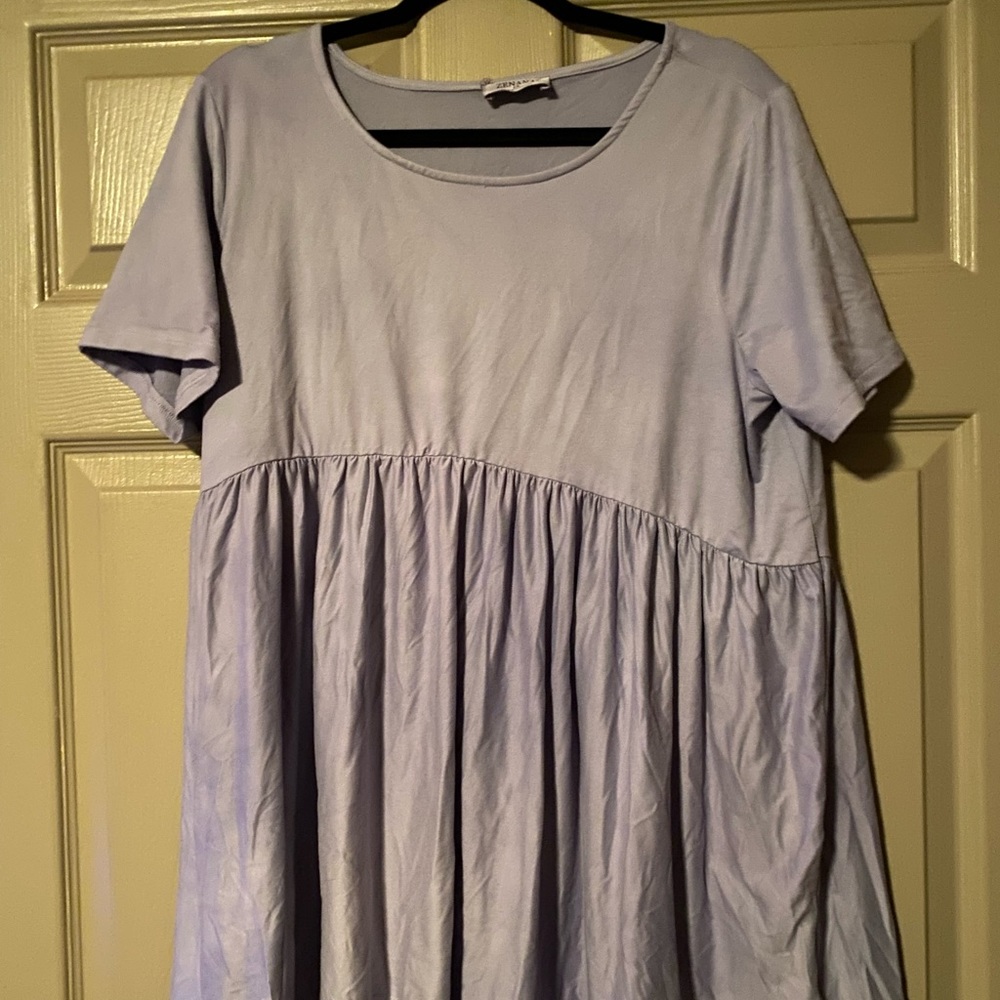 💖Boutique lavender baby doll top